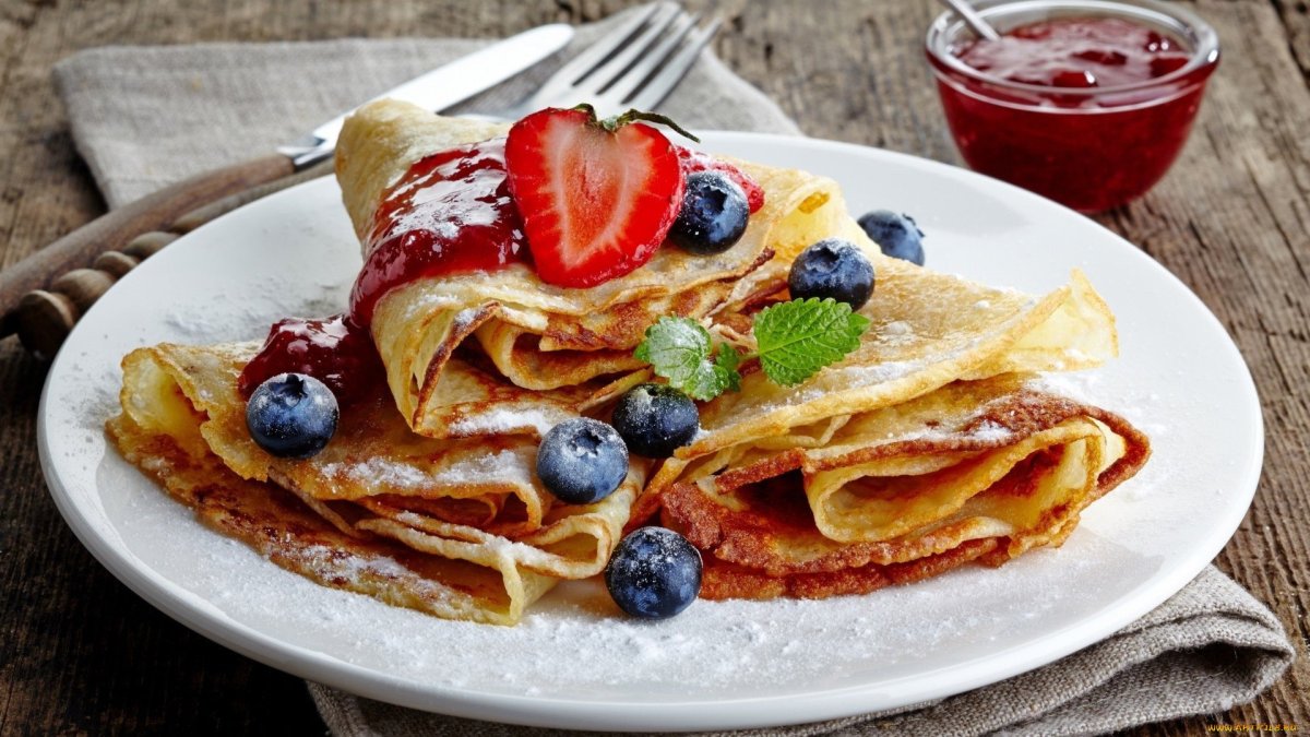 Вкусные блины