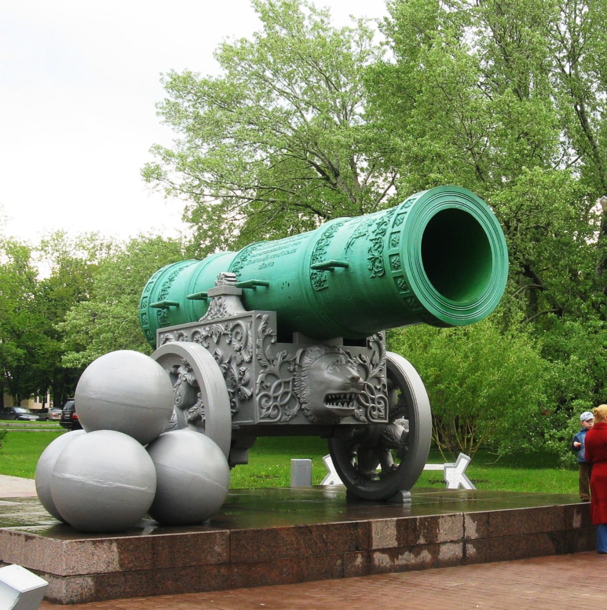 Царь-пушка Андрея Чохова с зади