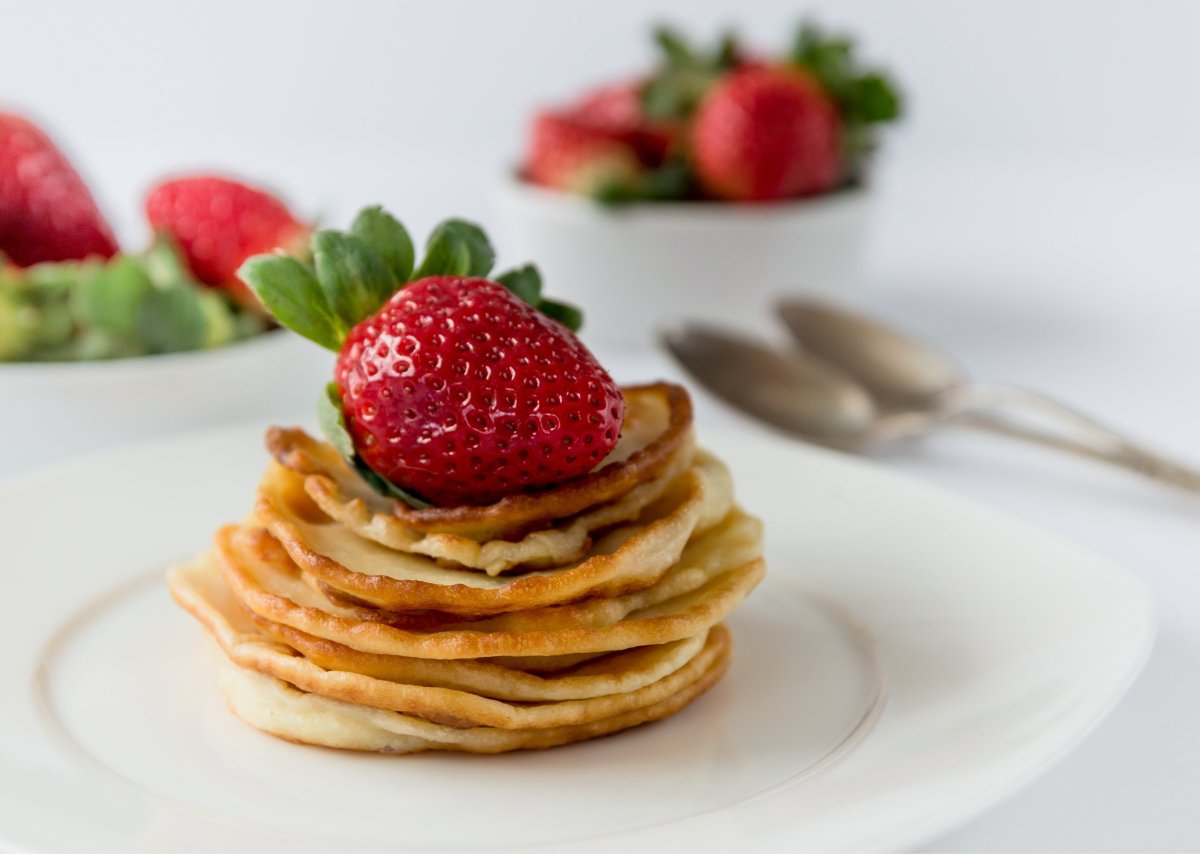 Оладьи с вареньем