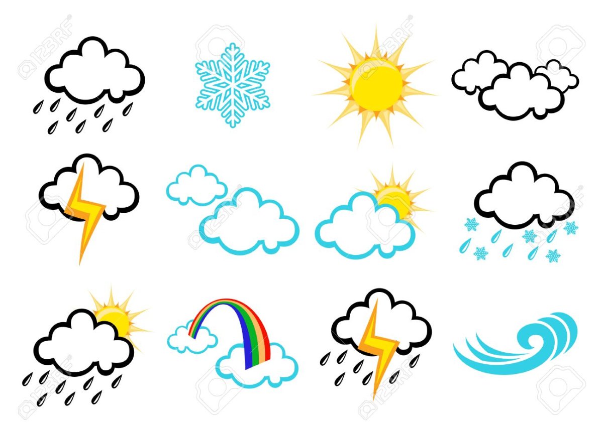 Погодные значки ветер