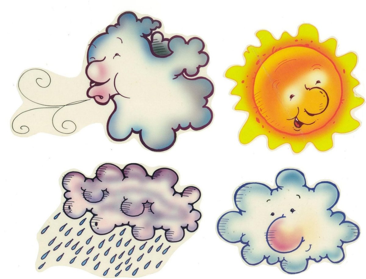 Эмоции погода для детей