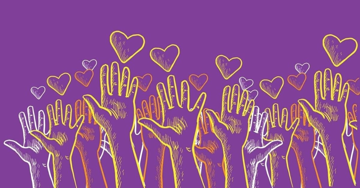 Волонтеры фон