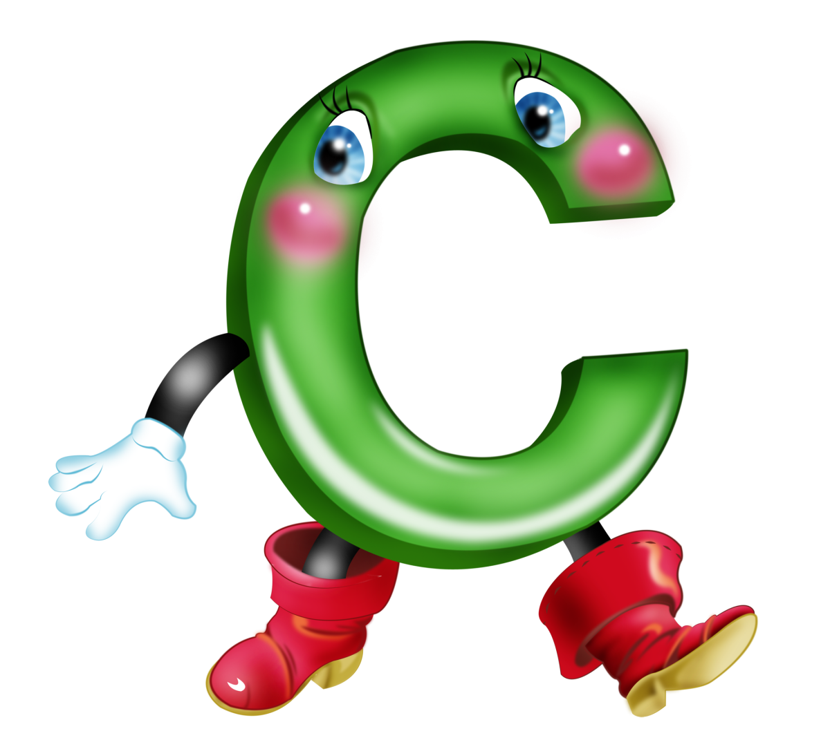 Мультяшные буквы