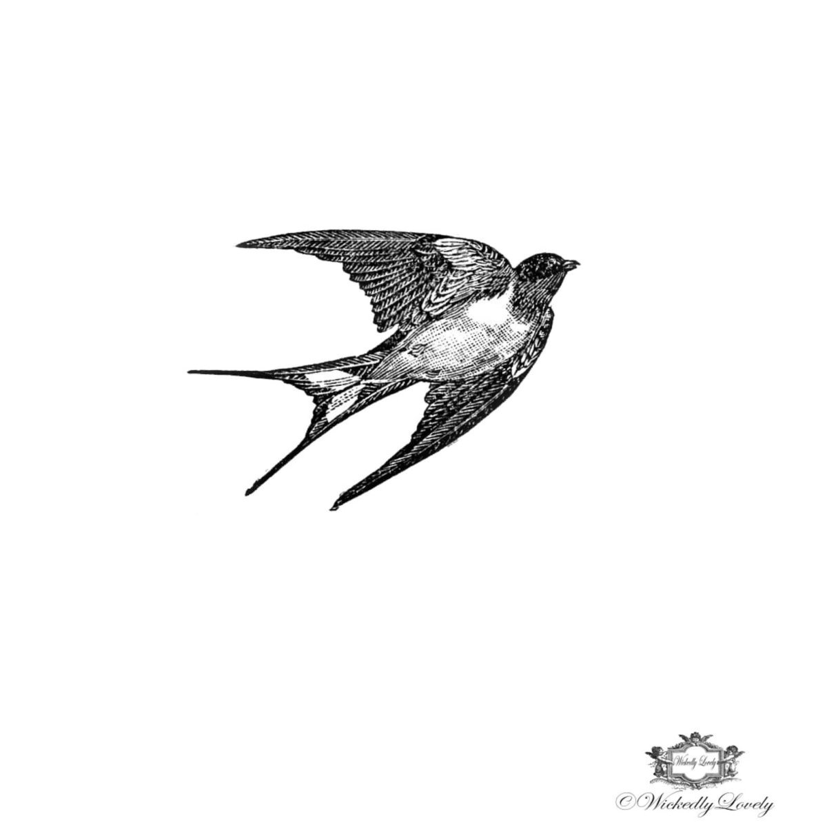 Диптих Стрижи китайская живопись