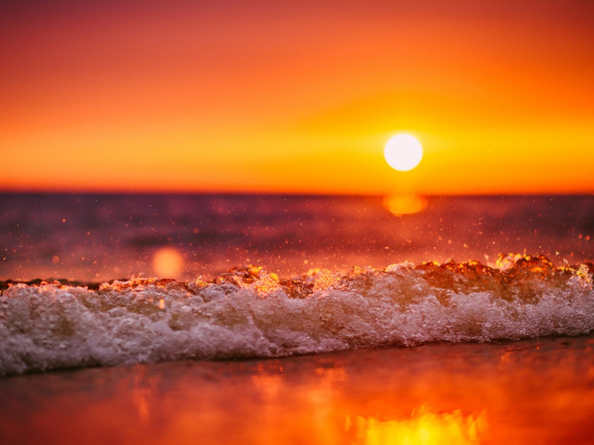 Море солнце