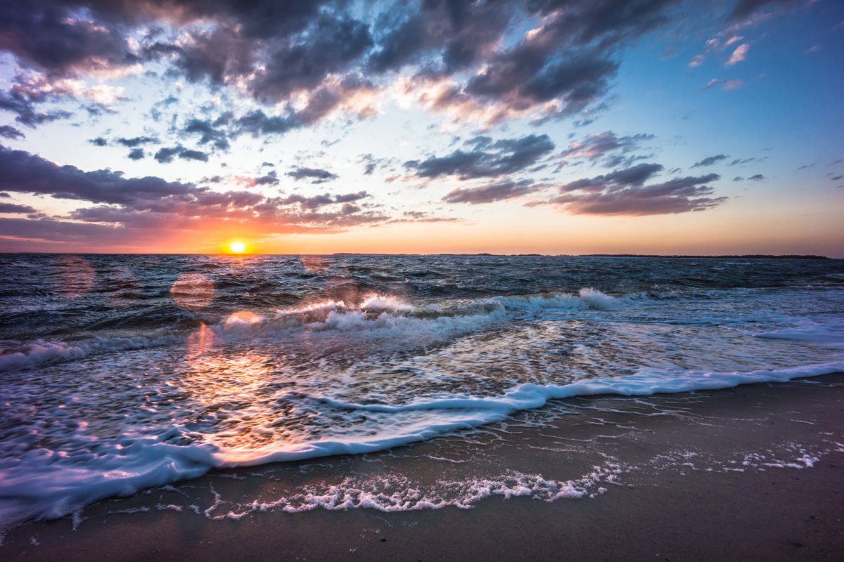 Закат на аву