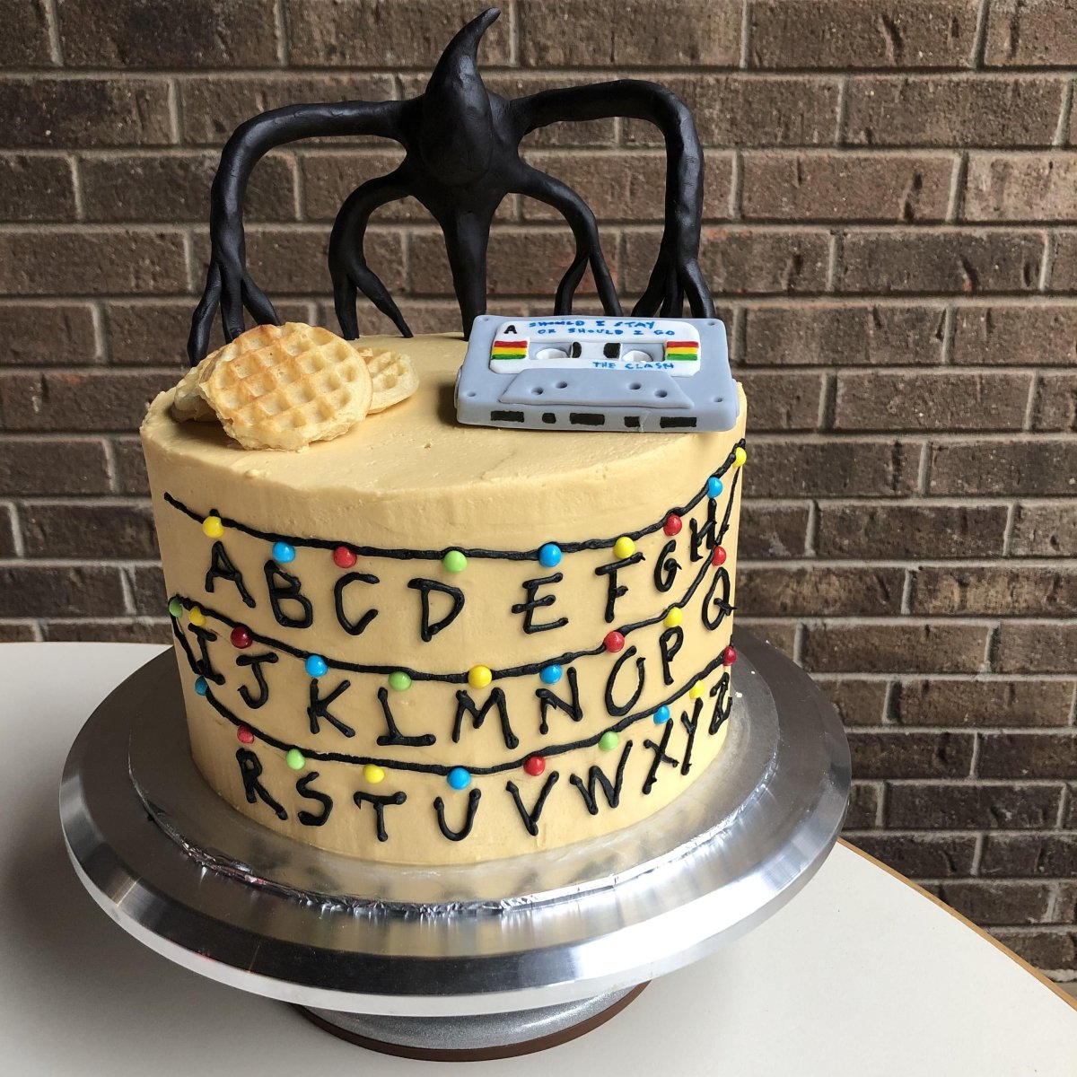 Торт stranger things