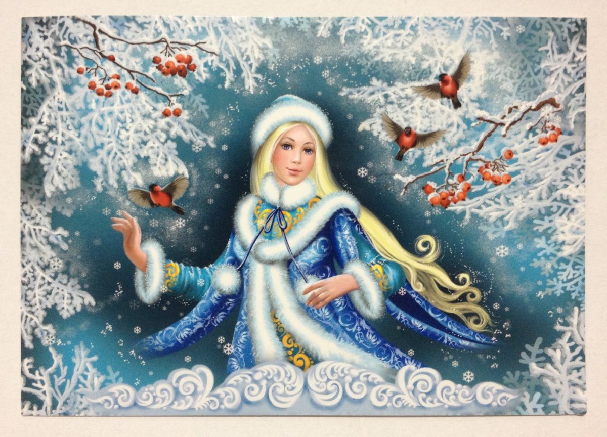 Снегурка рисунок