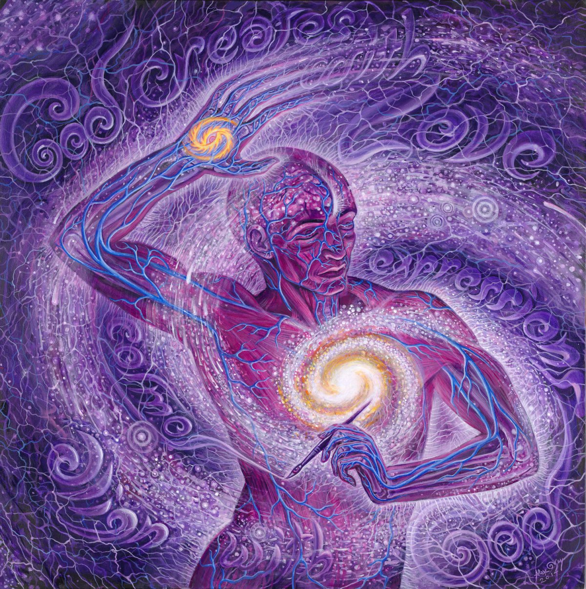 Алекс грей Хоффман художник