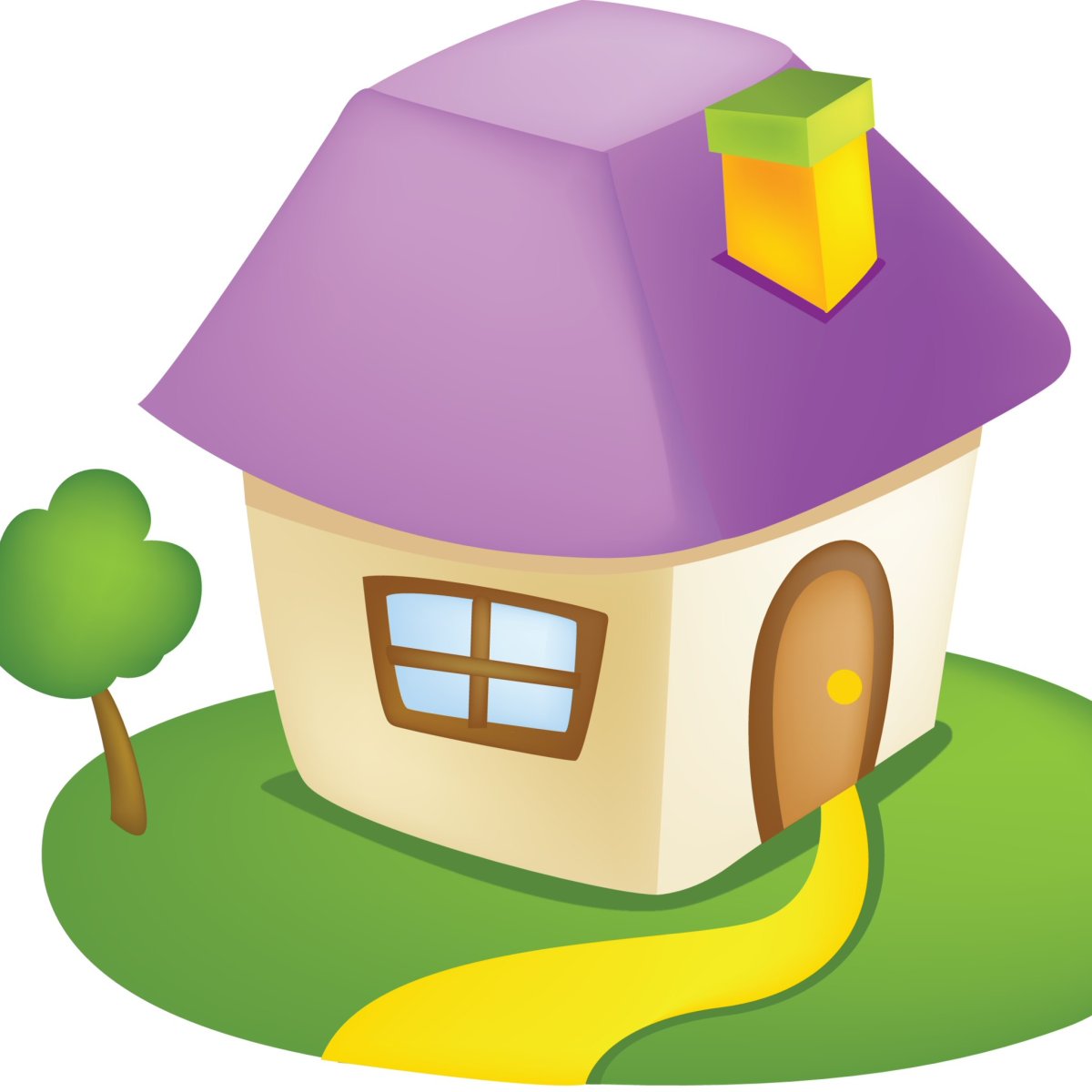 Домик без фона