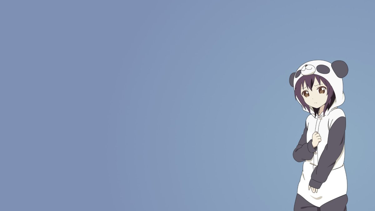 Аниме в костюме панды
