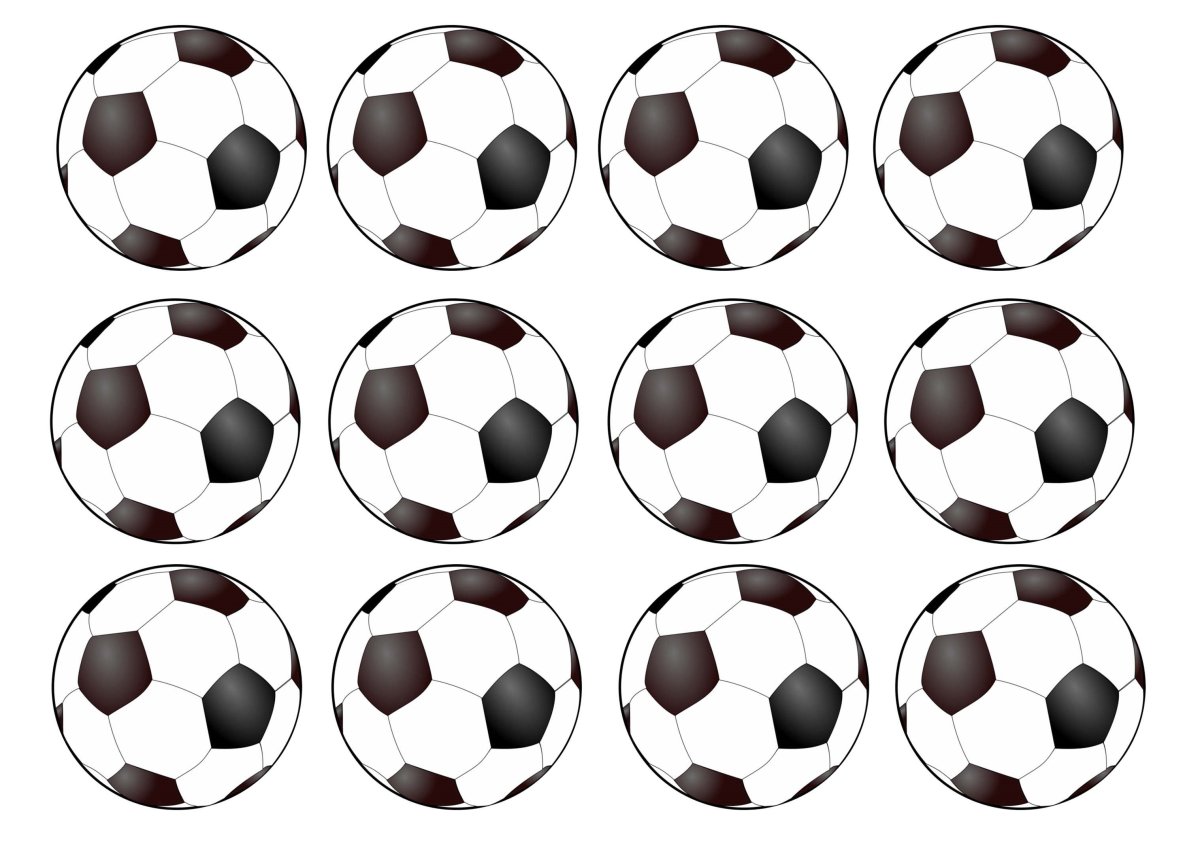 Вафельные картинки футбольная тематика