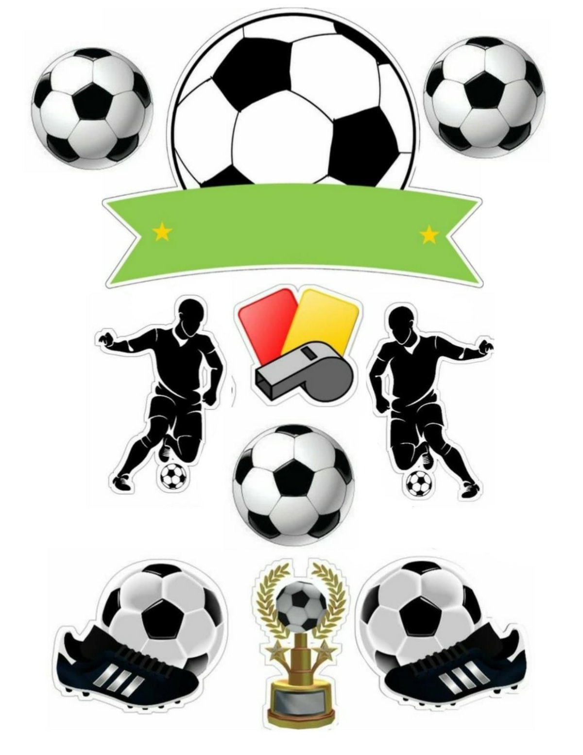 Пригласительный в стиле футбол