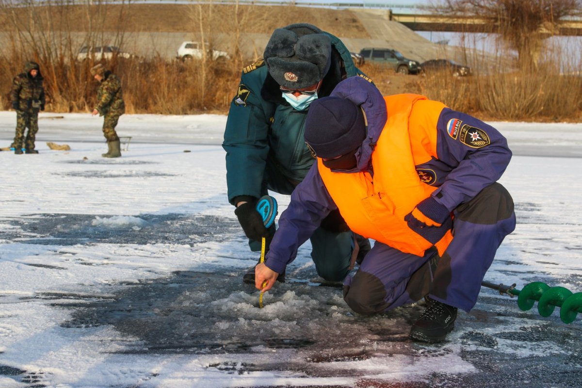 Опасный лед