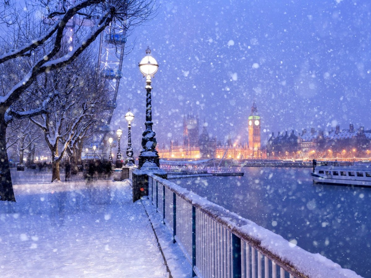 Зима в городе