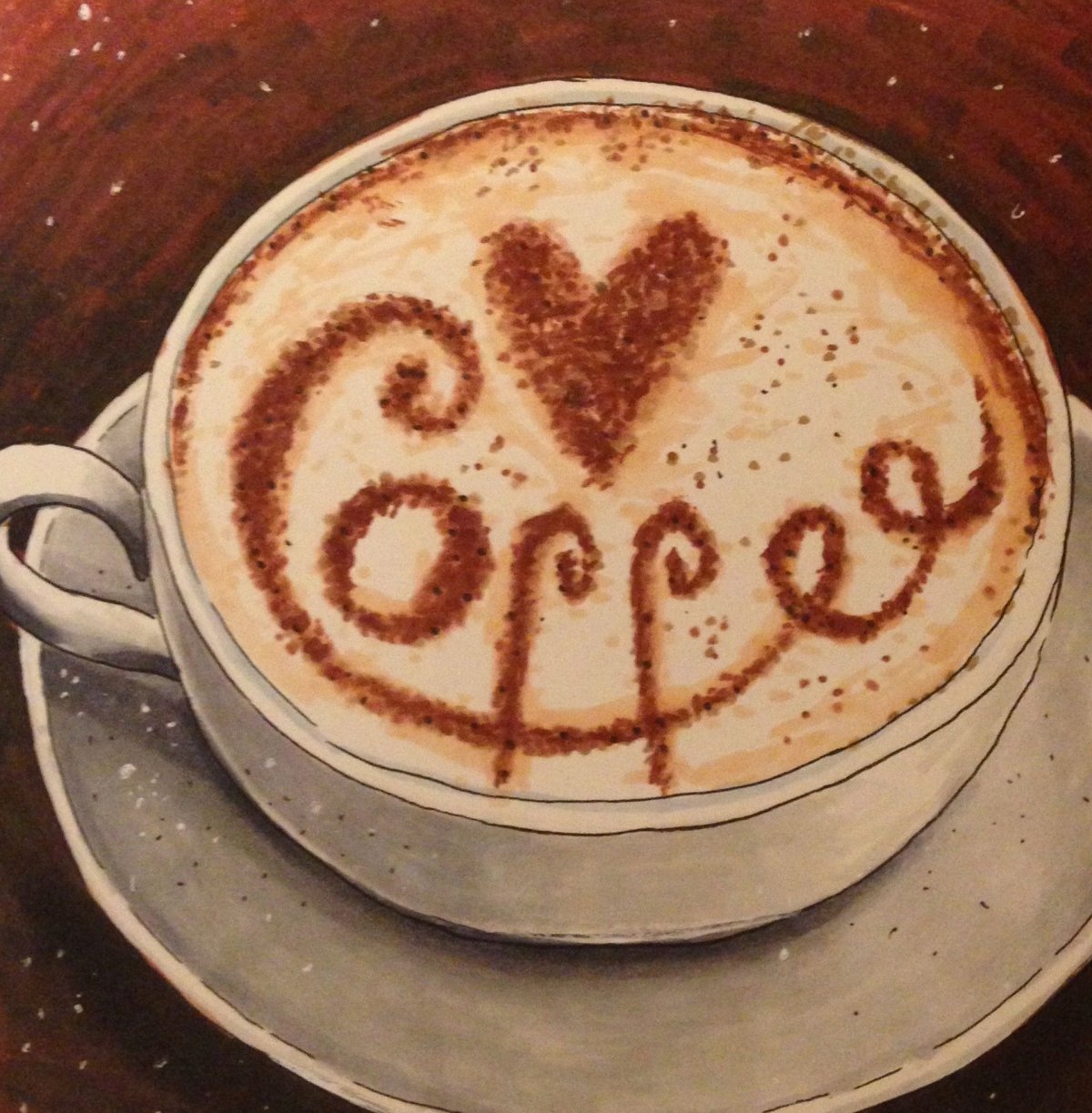 Кофе рисунок