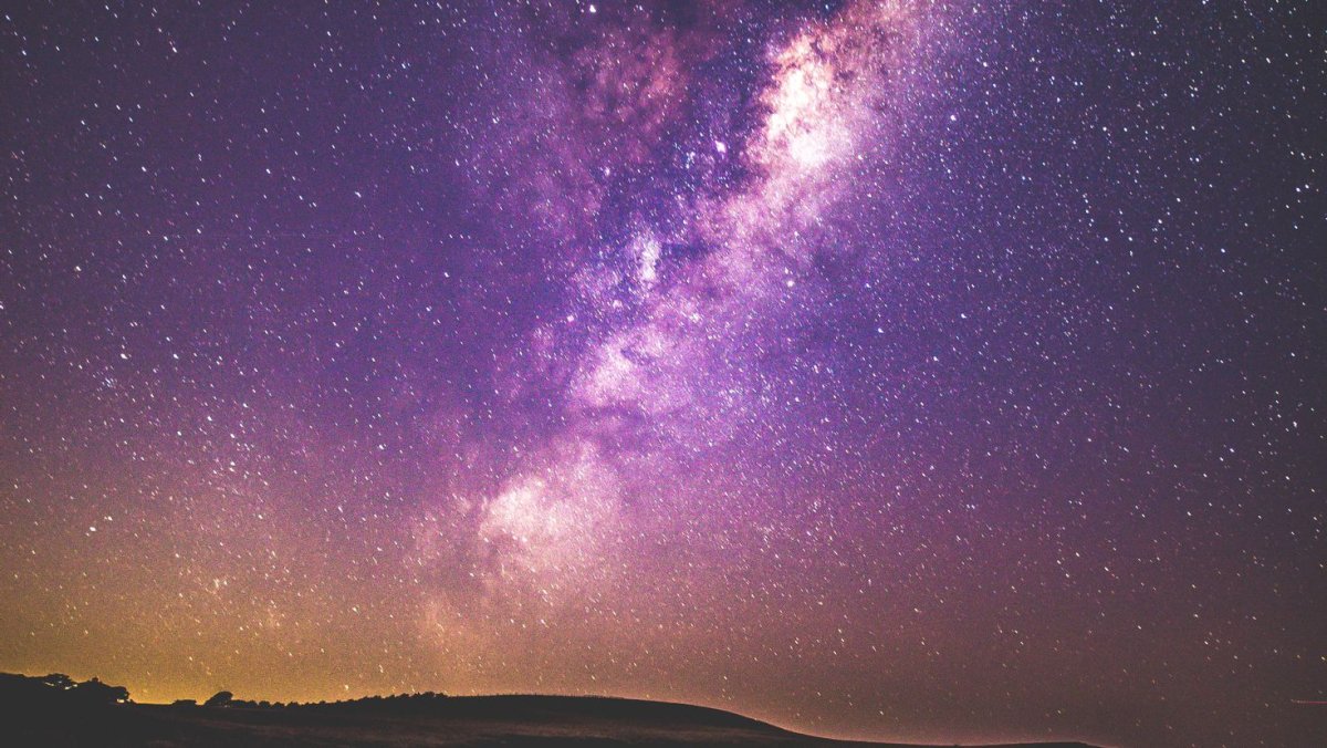 Млечный путь фиолетовый