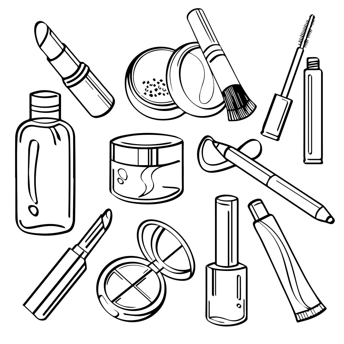 Косметика эскиз