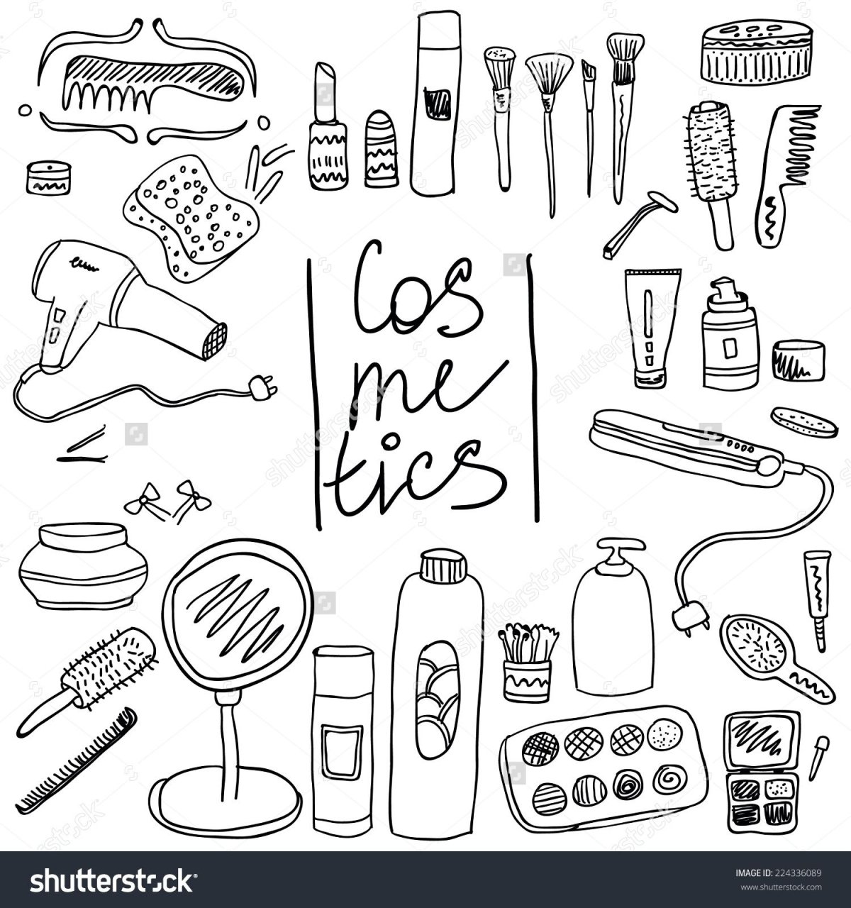 Косметика для распечатки