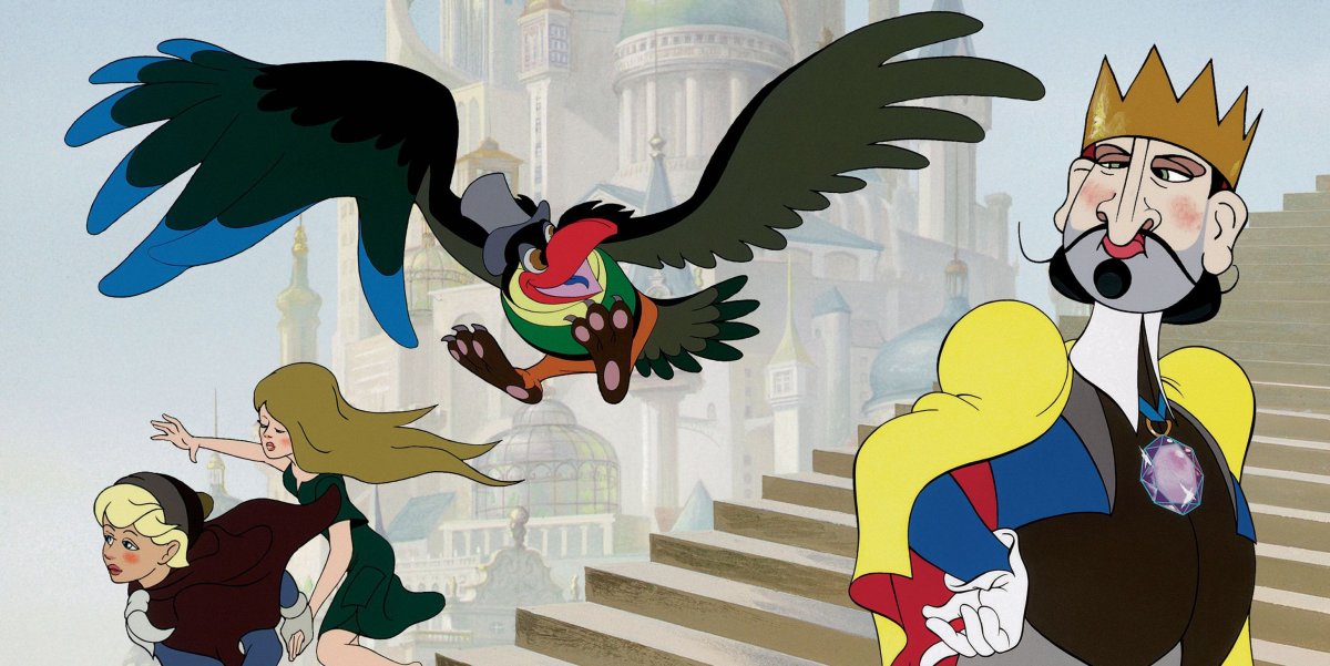 Король и птица мультфильм