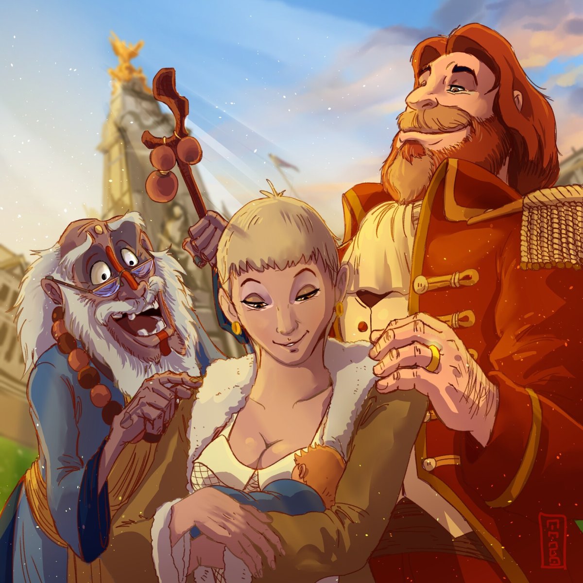 Мультик семья прошлого века