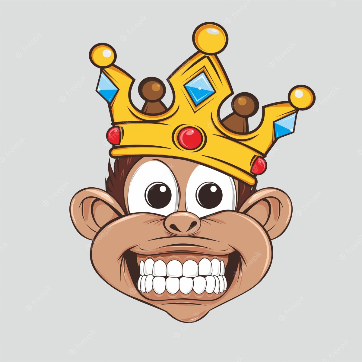 Мартышка с короной