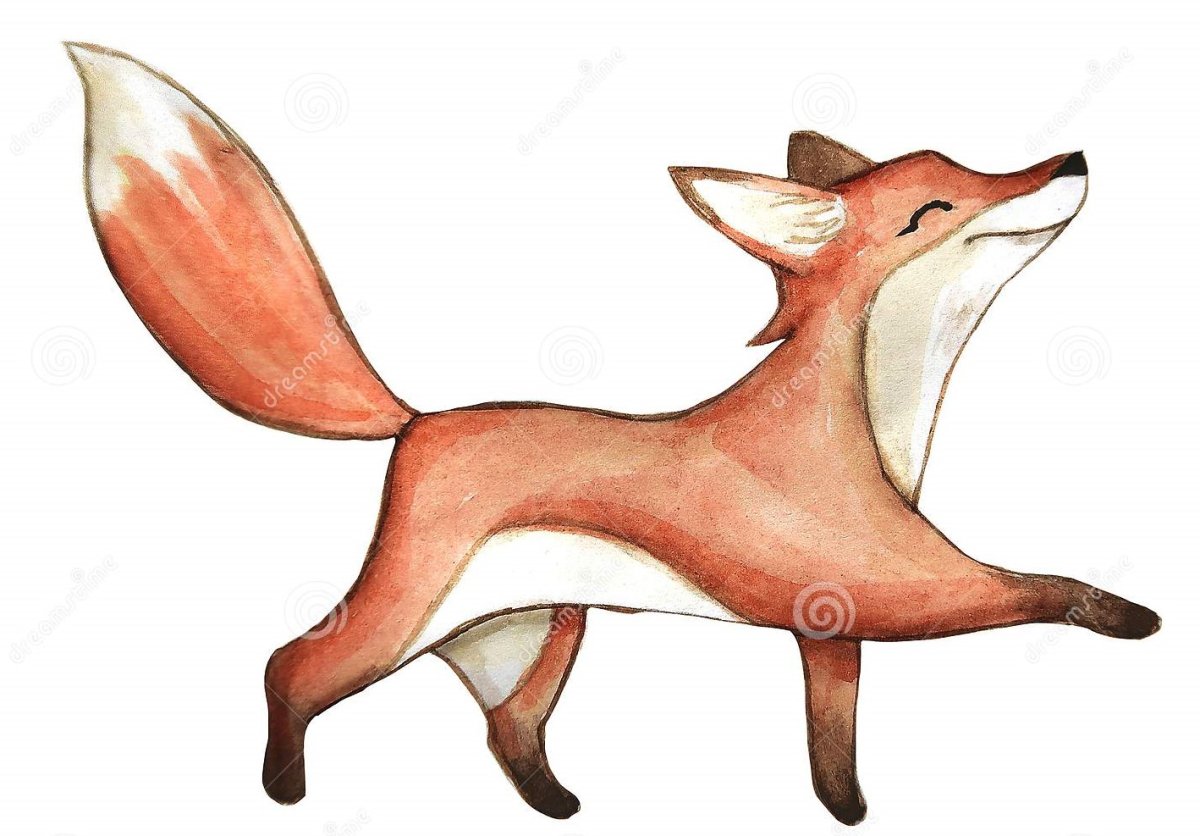 Лис мультяшный