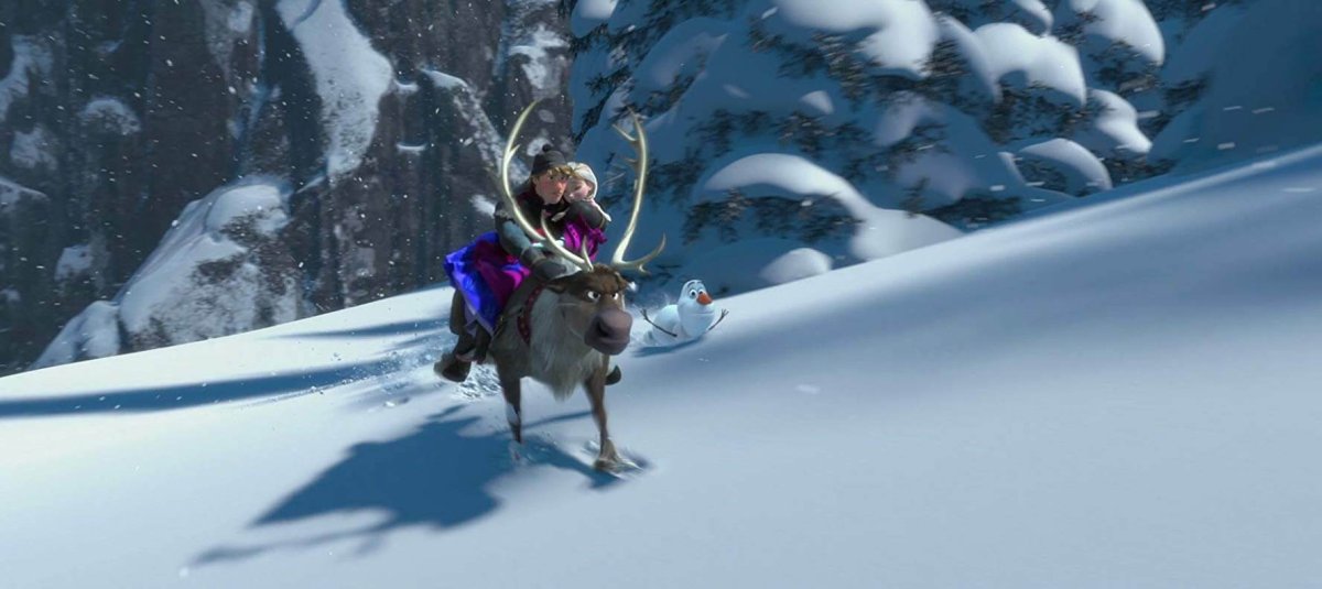 Олень из мультика Холодное сердце