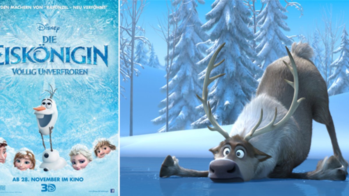 Холодное сердце Олаф и Свен