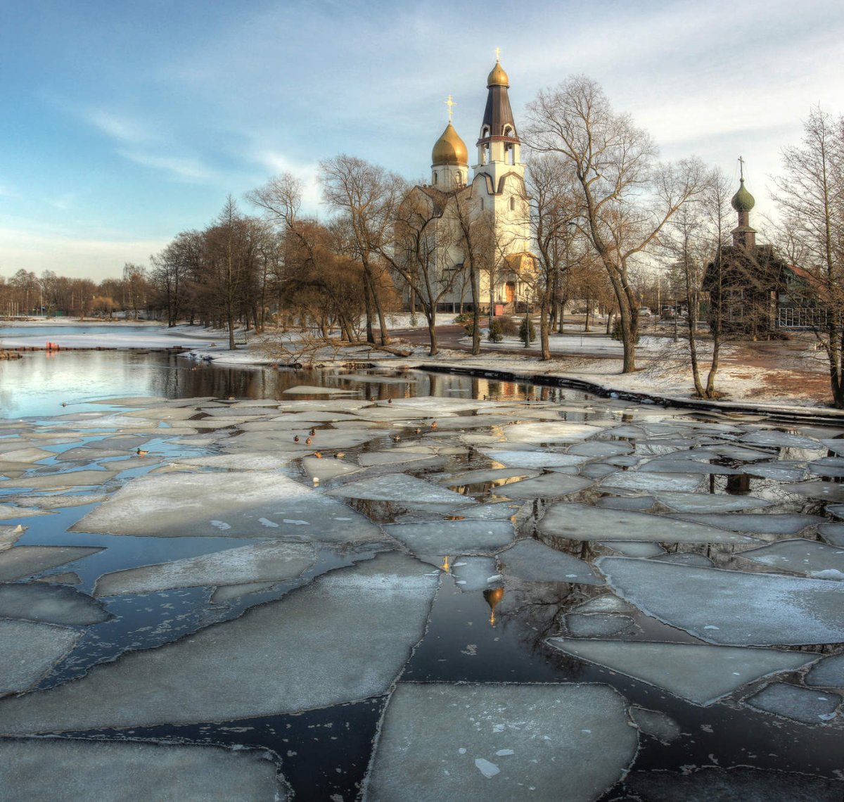 Ранняя весна в городе картинки