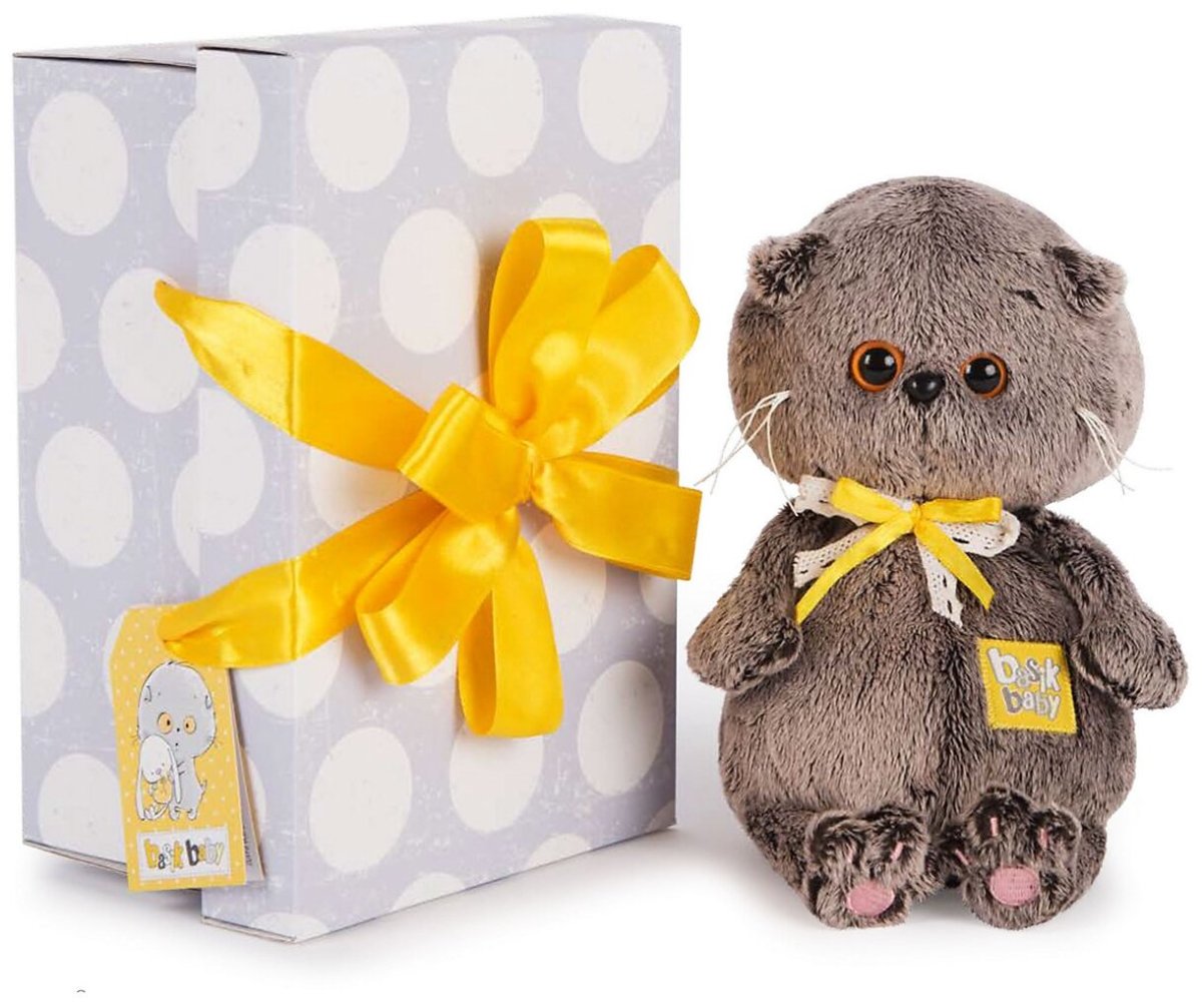 Мягкая игрушка Budi basa кот Басик