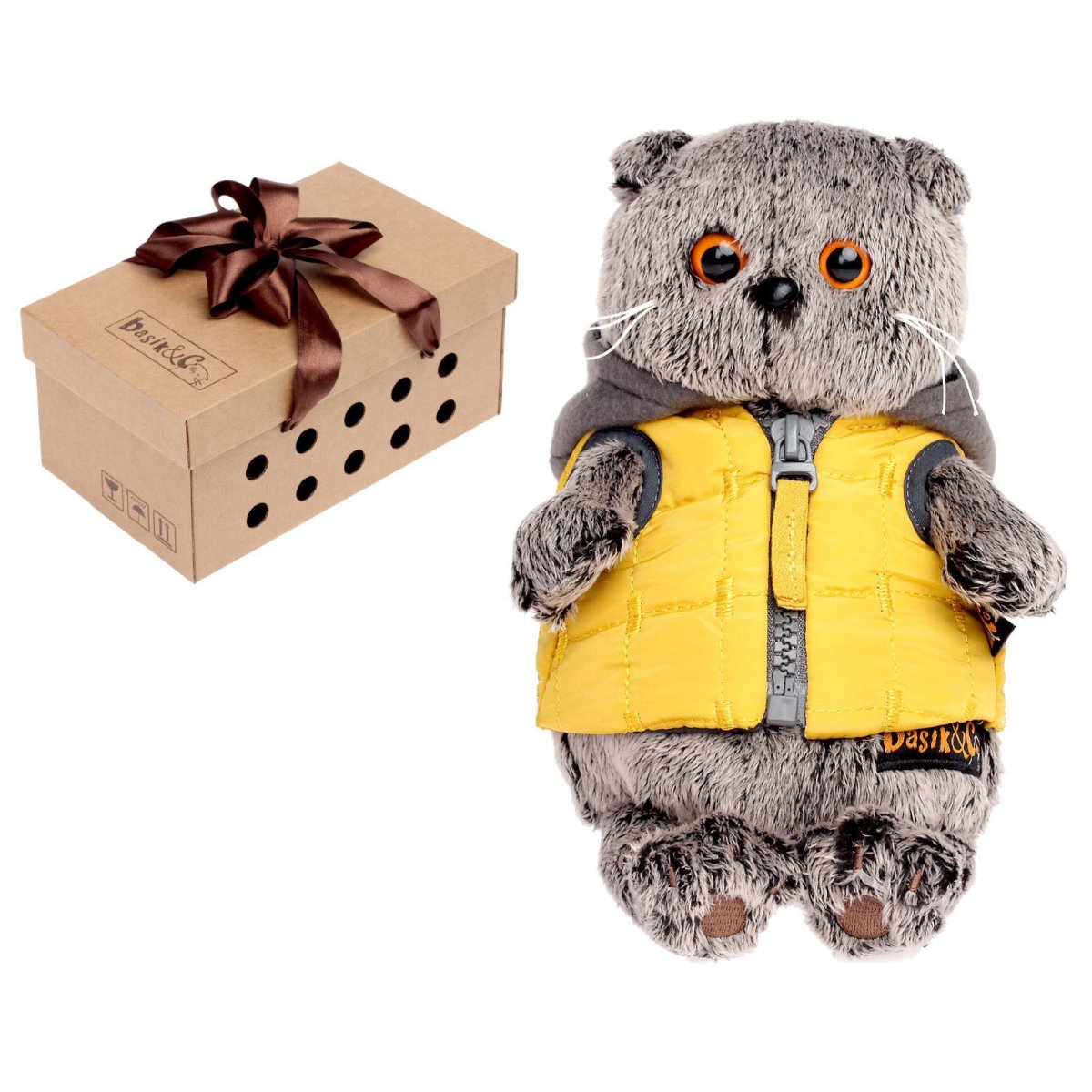 Игрушка вислоухий кот Басик