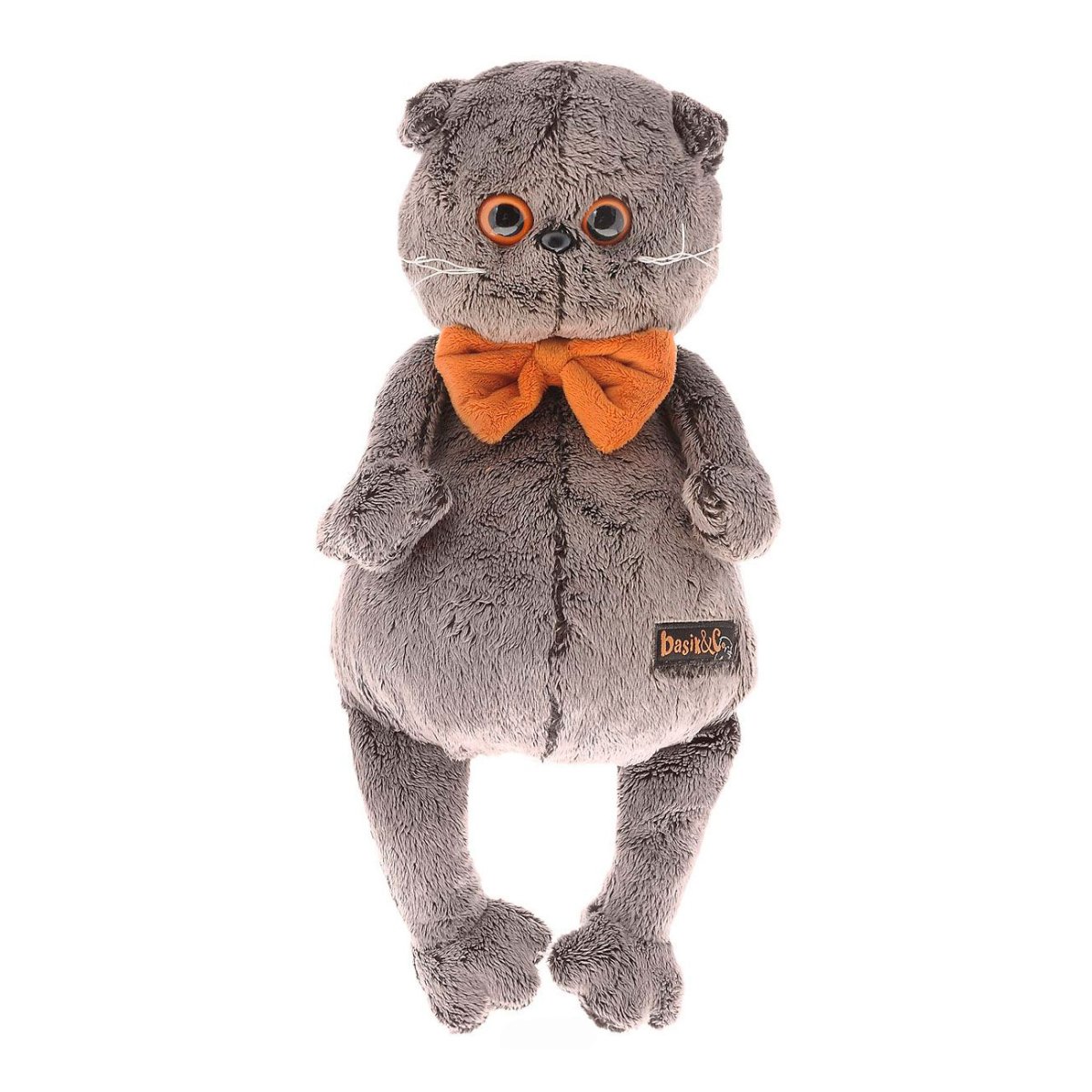 Ks19-031. Басик в рыжем бархатном банте.