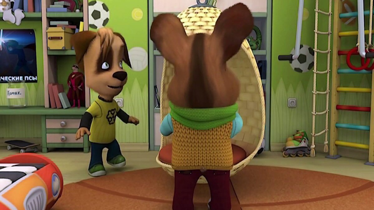 Барбоскины Лиза и Гена