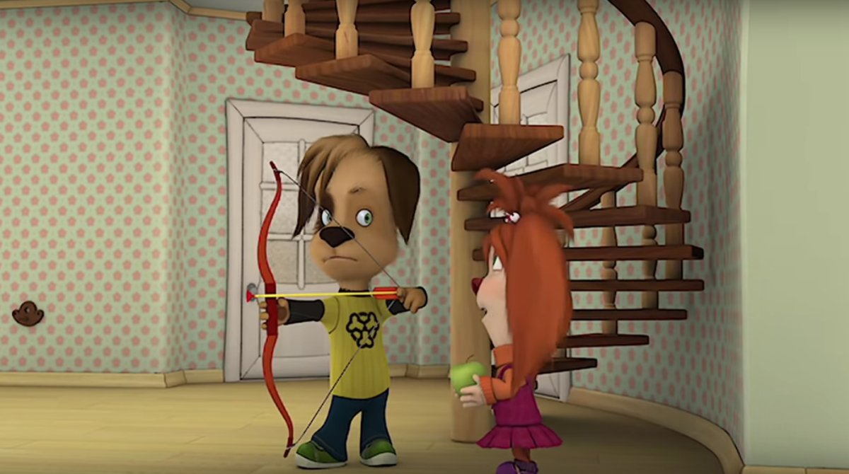 Барбоскины Лиза и дружок и малыш