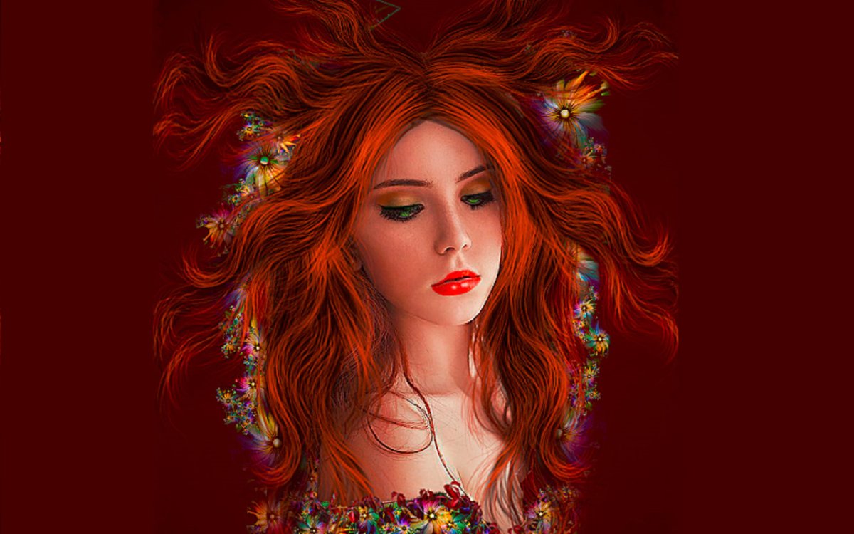 Доброе утро рыжая девушка