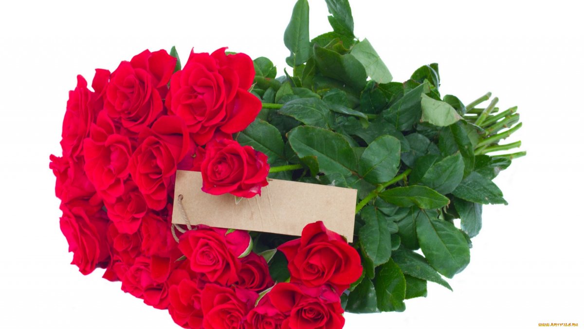 Букет красных роз для тебя