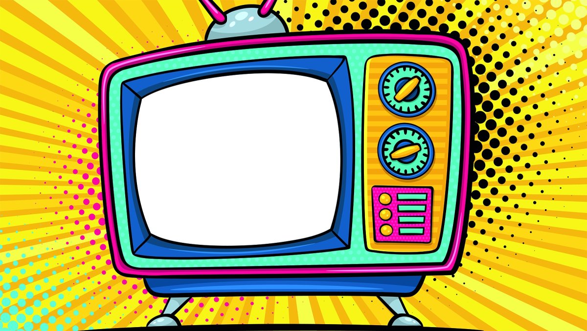 Стилизованный телевизор