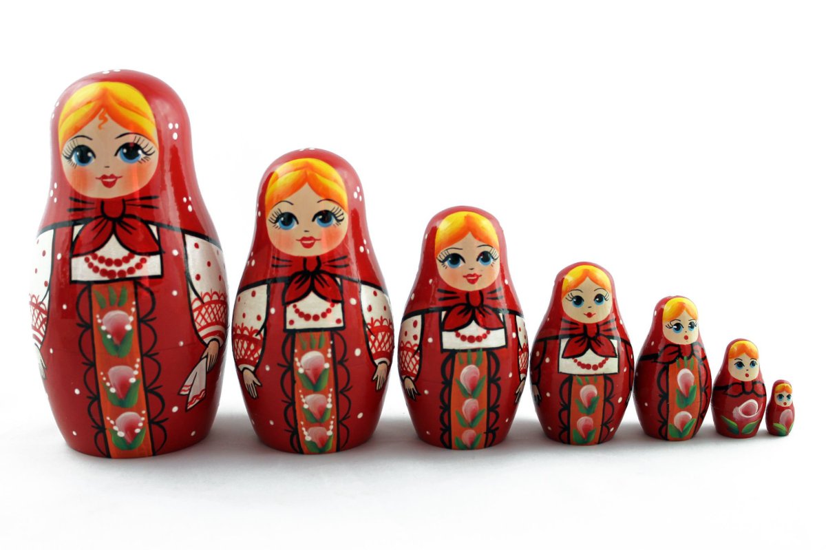 Красивые матрешки