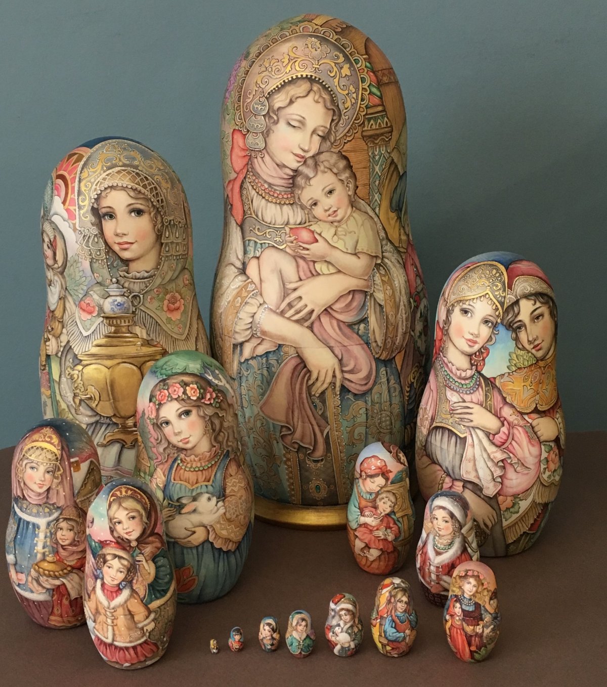 Авторские матрешки Ирины Соловьевой