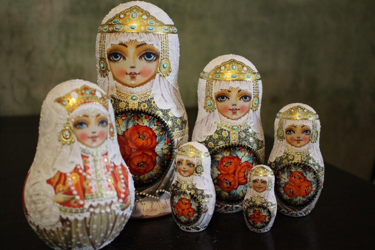 Матрёшки русские народные