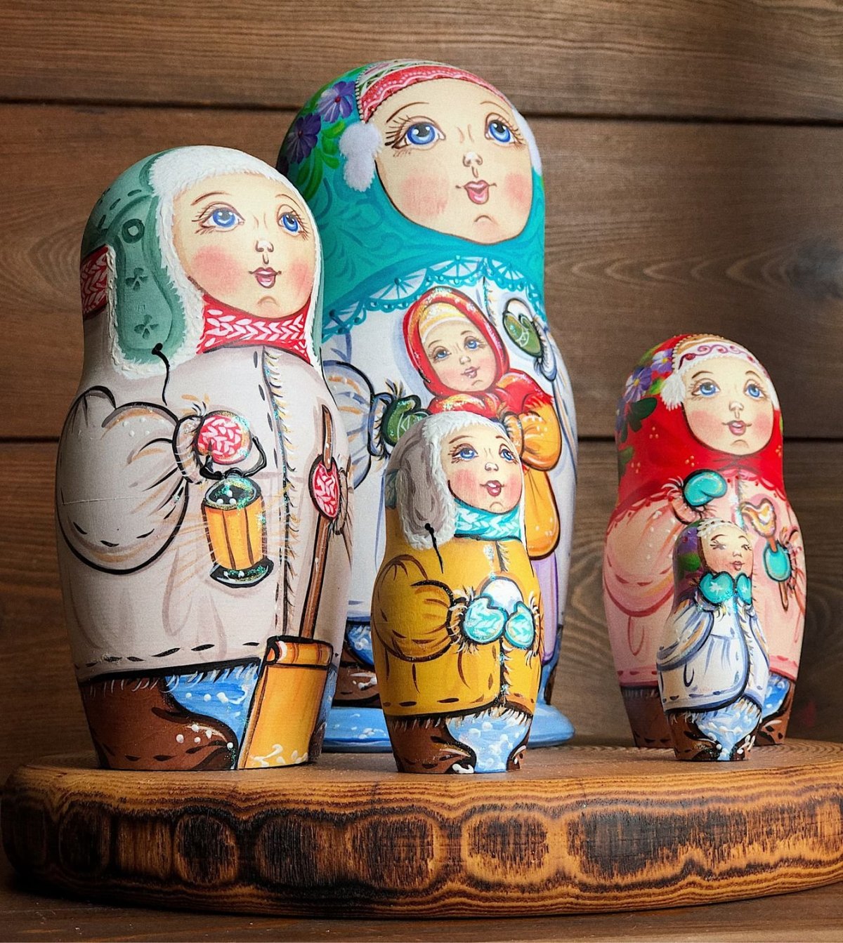 Авторские матрешки