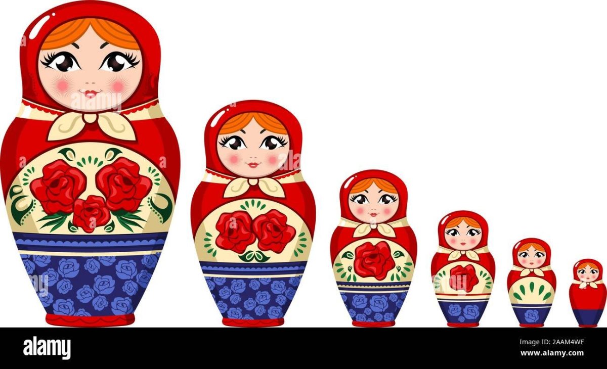 Матрешки по росту