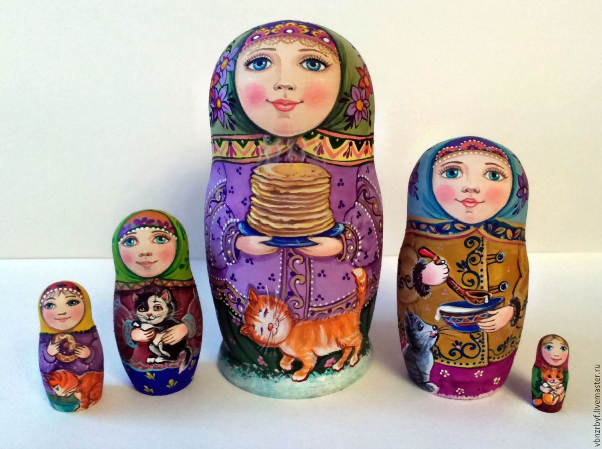 Матрешка Масленица