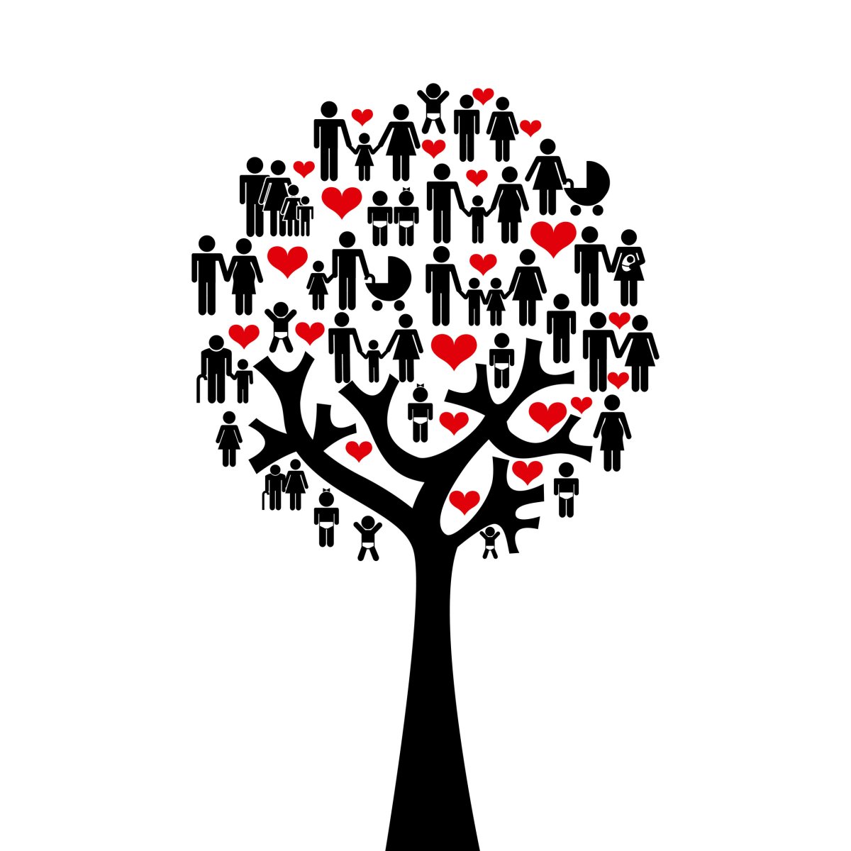 Родственники символ