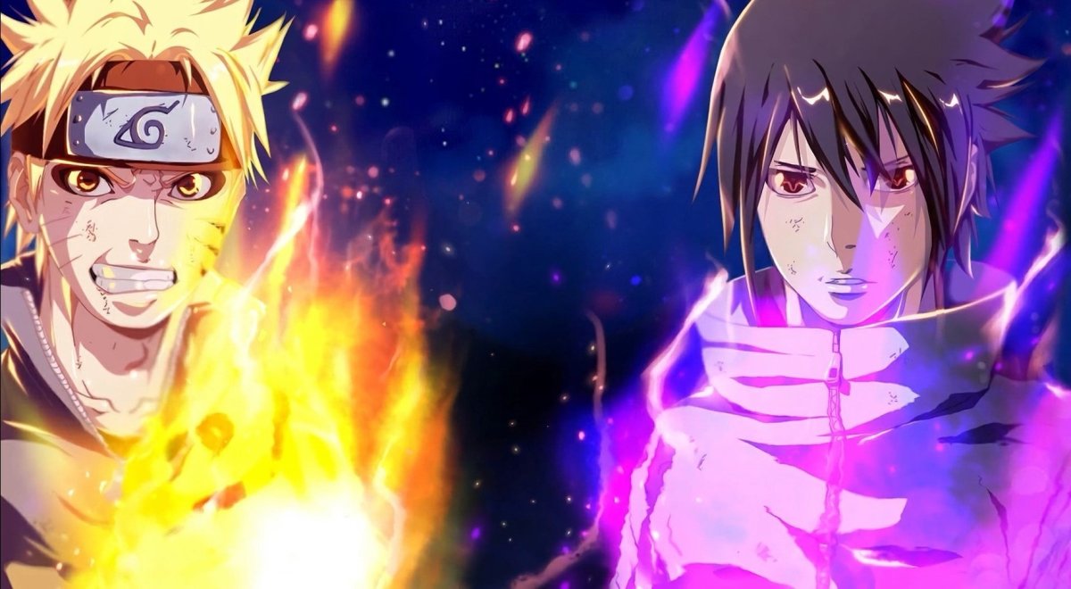 Наруто и Саске