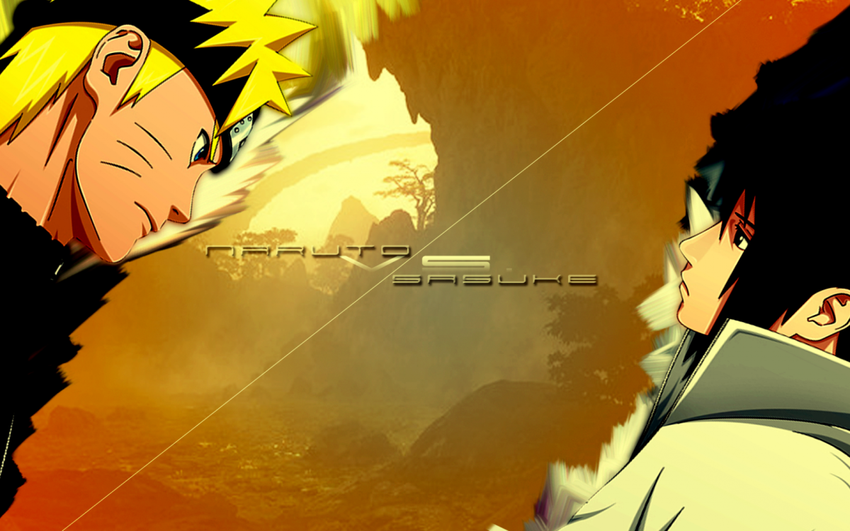 Фон Наруто и Саске