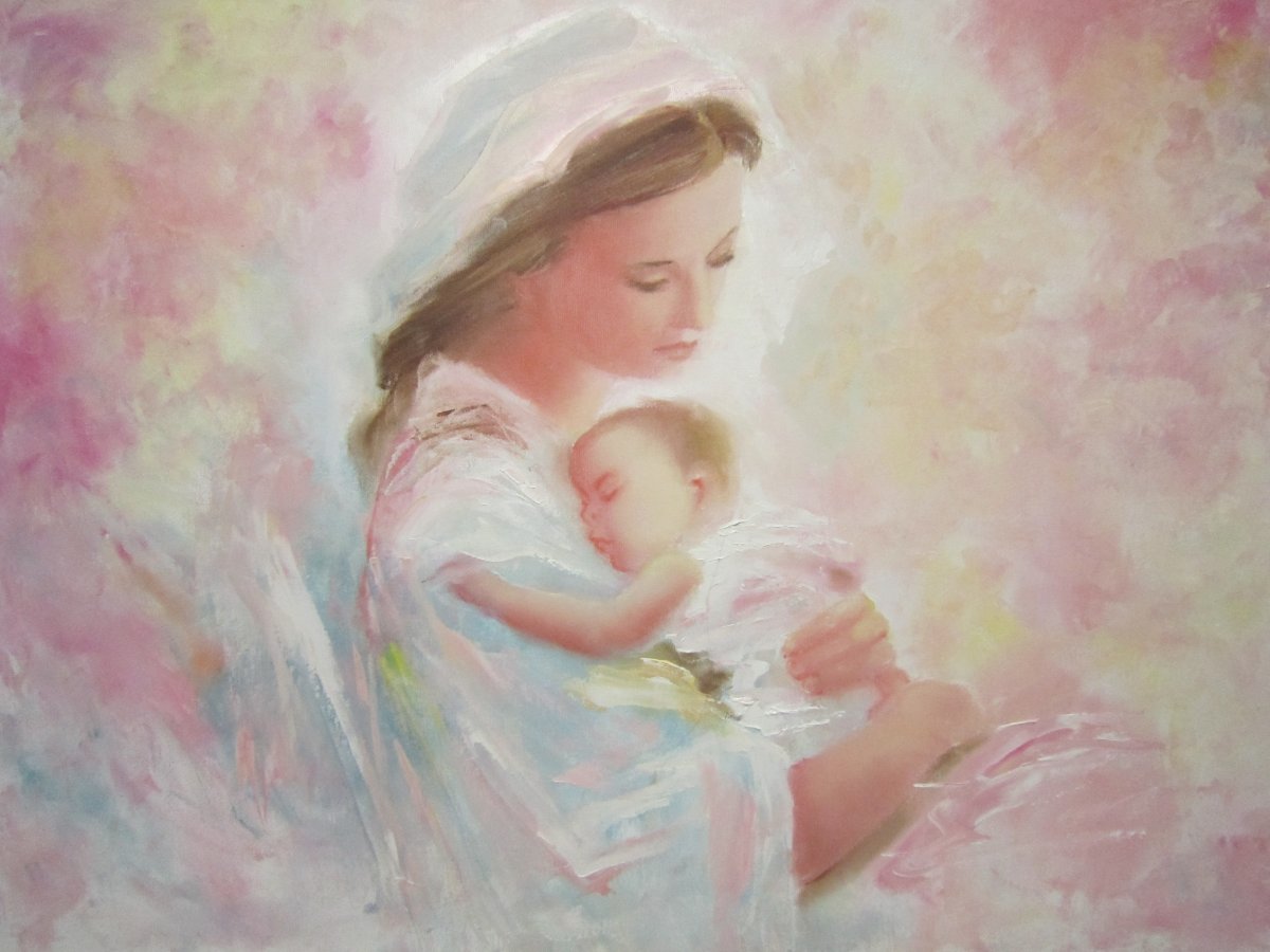 "Мать и дитя", Жук, 1906