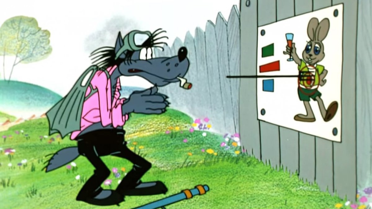 Волк и заяц ну погоди Снегурочка и дед