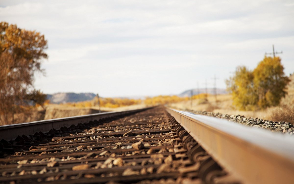 Фон железная дорога